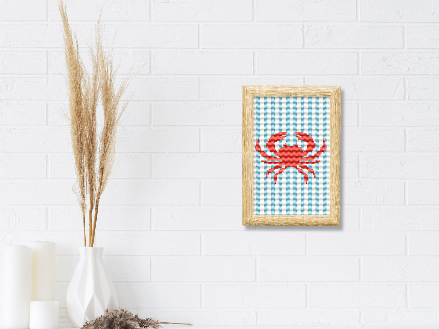 Shrimp, Crab & Langoustine Cross Stitch Pattern Set – 3 Summer PDF files