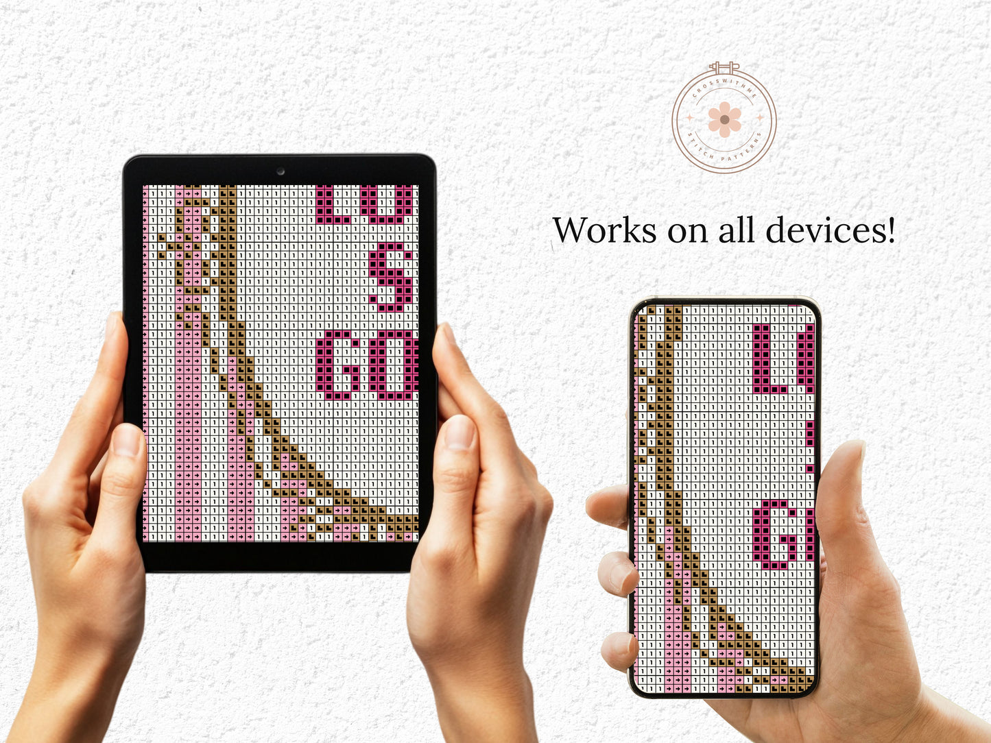 You Look So Good - Cross Stitch Pattern – Trendy Self-Care - Pdf Chart