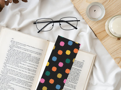 Colorful Abstract - Cross Stitch Bookmarks – Set of 3 - PDF Patterns